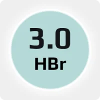 Бромоводород (HBr) 3.0 в баллоне ISO 44л. (50кг.)  (Китай) (с баллоном)