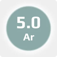 Аргон (Ar) 5.0 (99,999%)в баллоне 50л 200бар, соединение  G3/4 (DIN 9)